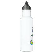 Einhorn mit Bubble Tee Edelstahlflasche (Links)