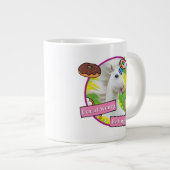 Einhorn mit Donuts Jumbo-Tasse (Vorderseite Rechts)