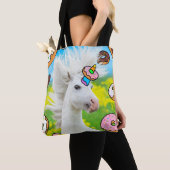 Einhorn mit Donuts Tasche (Von Nahem)