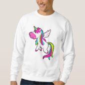 Einhorn mit Flügeln Sweatshirt (Vorderseite)