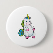 Einhorn mit großem Bauch Button (Vorderseite)