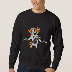 Einhorn mit Kanonen Sweatshirt
