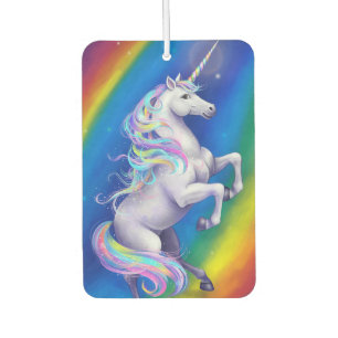 Einhorn mit Regenbogen Autolufterfrischer