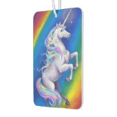 Einhorn mit Regenbogen Autolufterfrischer (Links)