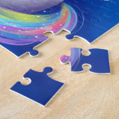 Einhorn mit Regenbogen Puzzle (Seite)