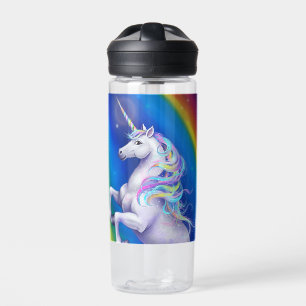 Einhorn mit Regenbogen Trinkflasche