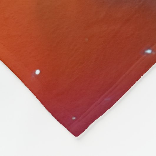 Einhorn mit rosa Mane Fleecedecke (Ecke)