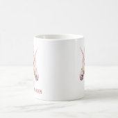 Einhorn mit Rose Kaffeetasse (Mittel)