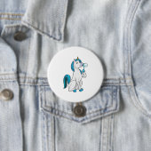 Einhorn mit Seifenblasen Button (Beispiel)