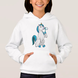 Einhorn mit Seifenblasen Hoodie