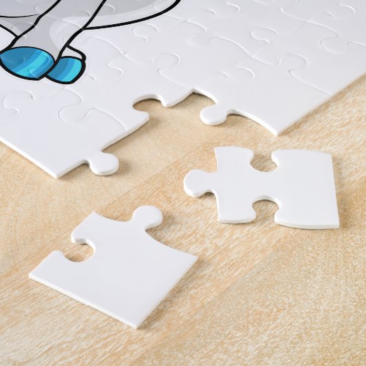 Einhorn mit Seifenblasen Puzzle (Seite)