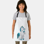 Einhorn mit Seifenblasen Schürze (Insitu)