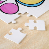 Einhorn mit Sonnenbrille Puzzle (Seite)