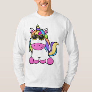 Einhorn mit Sonnenbrille T-Shirt