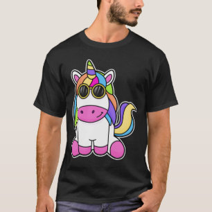 Einhorn mit Sonnenbrille T-Shirt