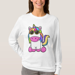 Einhorn mit Sonnenbrille T-Shirt