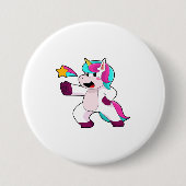 Einhorn mit Star Button (Vorderseite)