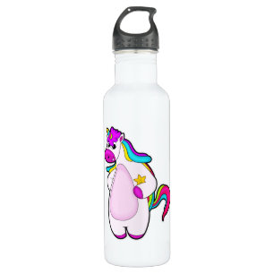 Einhorn mit Star Edelstahlflasche