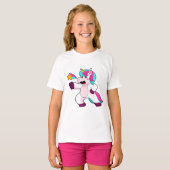 Einhorn mit Star T-Shirt (Vorne ganz)