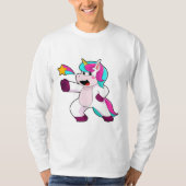 Einhorn mit Star T-Shirt (Vorderseite)