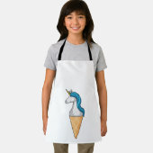 Einhorn mit Waffeleis Schürze (Insitu)