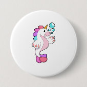 Einhorn mit Wasserblasen.PNG Button (Vorderseite)