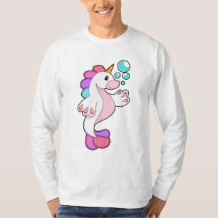 Einhorn mit Wasserblasen.PNG T-Shirt