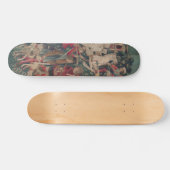 Einhorn Mittelalterliche Kunst - Jäger Rückkehr zu Skateboard (Horizontal)