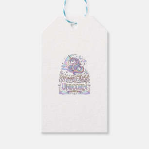 Einhorn Mond Kind Einhorn Original Zazzle Design_ Geschenkanhänger