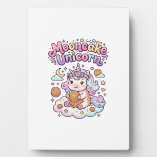Einhorn Mondkuchen Einhorn Charmante Kleidung Graf Fotoplatte