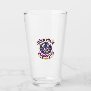 Einhorn-Mondphase-Einhorn-Club-Werbe-Shirt G Glas