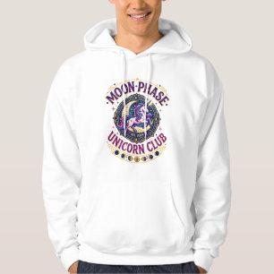 Einhorn-Mondphase-Einhorn-Club-Werbe-Shirt G Hoodie