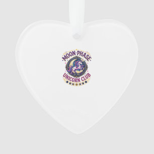 Einhorn-Mondphase-Einhorn-Club-Werbe-Shirt G Ornament