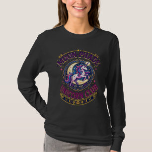 Einhorn-Mondphase-Einhorn-Club-Werbe-Shirt G T-Shirt