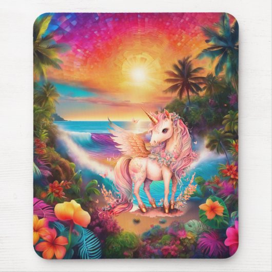 Einhorn - Mousepad (Vorne)
