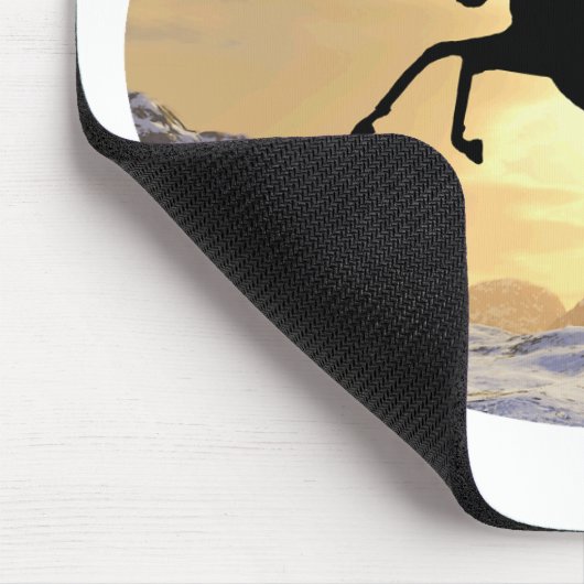 Einhorn Mousepad (Ecke)