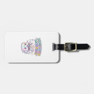 Einhorn Mugicorn Morgen Grafikdesign Zazzle Des Gepäckanhänger