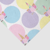 Einhorn-Muster-Gewebepapier für Geburtstage Seidenpapier (Detail)