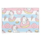 Einhorn-Muster Kissenbezug (Vorderseite-Rechts)