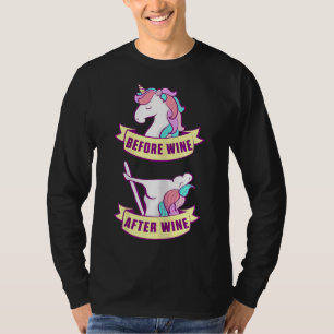 Einhorn nach dem Party T-Shirt