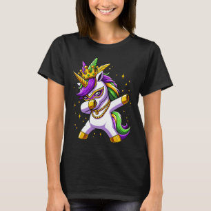 Einhorn-Narrenmasken-Kostüm Kinder Kleinkind Mädch T-Shirt