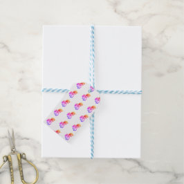 Einhorn Neon Geschenkanhänger