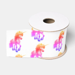 Einhorn Neon Ripsband