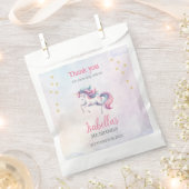 Einhorn Niedlich magische Wasserfarbe Geschenktütchen (Ausgeschnitten)