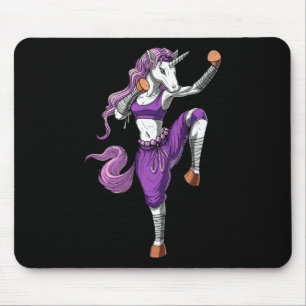 Einhorn Ninja Karate Kickboxen Muay Thai Martial  Mousepad