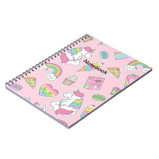 Einhorn-Notebook Notizblock (Linke Seite)