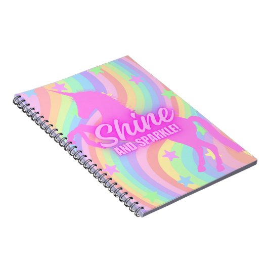 Einhorn-Notebook Notizblock (Rechte Seite)