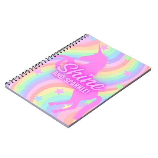 Einhorn-Notebook Notizblock (Linke Seite)