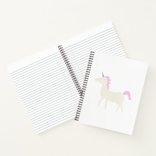 Einhorn Notizblock (Innenseite)