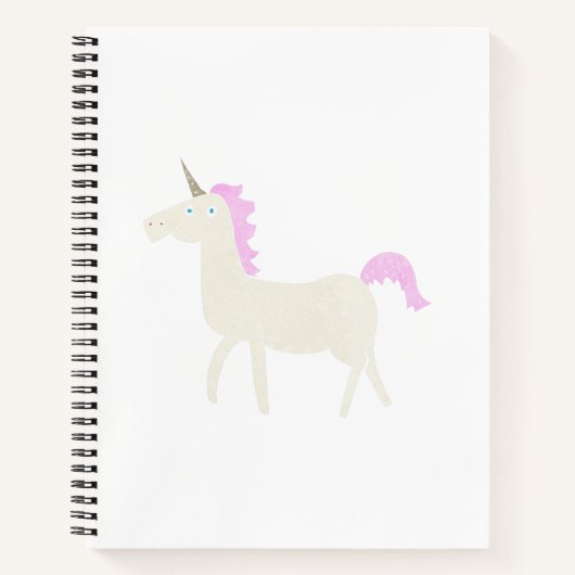 Einhorn Notizblock (Vorderseite)